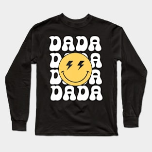 Dada One  Dude Birthday Theme Family Long Sleeve T-Shirt